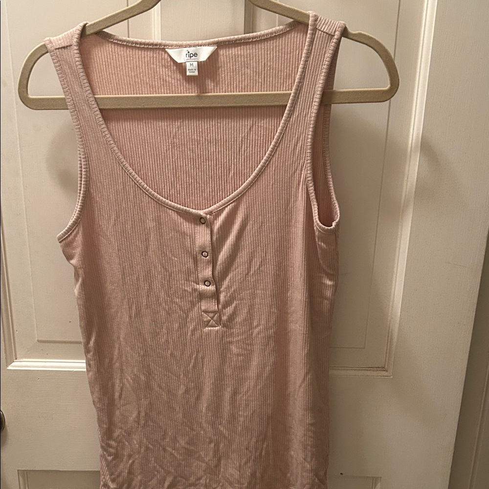 Ripe Ribbed Maternity Top